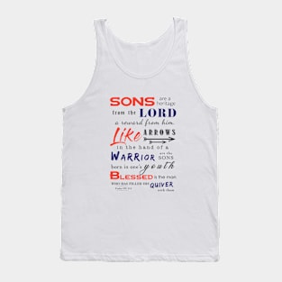 Beautiful Bible Verse for Son Tank Top